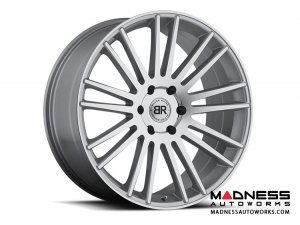 Jeep Custom Wheels (1) - Black Rhino - 22 x 9.5 - Kruger - Silver w/ Mirror Cut Face